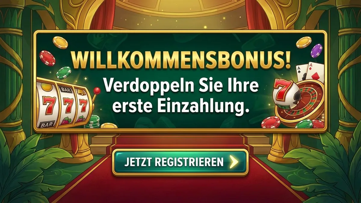 Registrierung mit Bonus